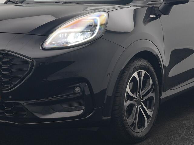 Ford PUMA 1.0 EcoBoost Hybrid ST-Line X 168pk Dealer O.H | Trekhaak Afn. | Panodak | Adaptive Cruise | Bang & Olufsen | Camera | Sportstoelen & Stuur Verwarmd | Keyless | Virtual | Navigatie | DAB | 17"L.M |