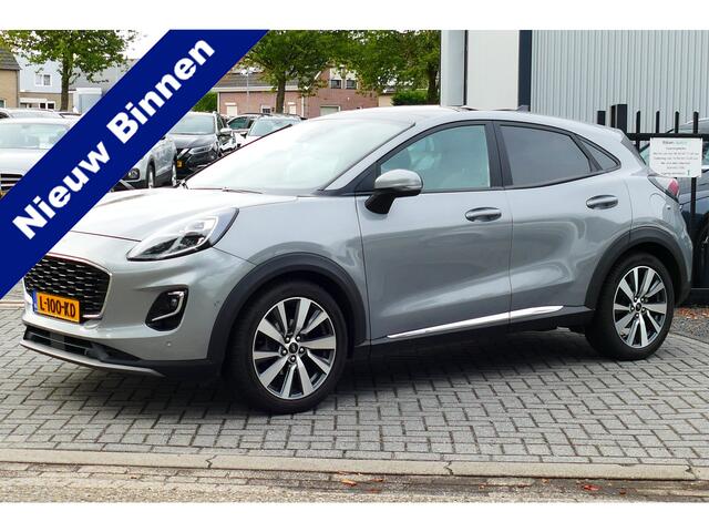 Ford PUMA 1.0 EcoBoost Hybrid Titanium X. Panodak, Adap Cruise, B&O, Stoel&StuurVerw, 18"LMV