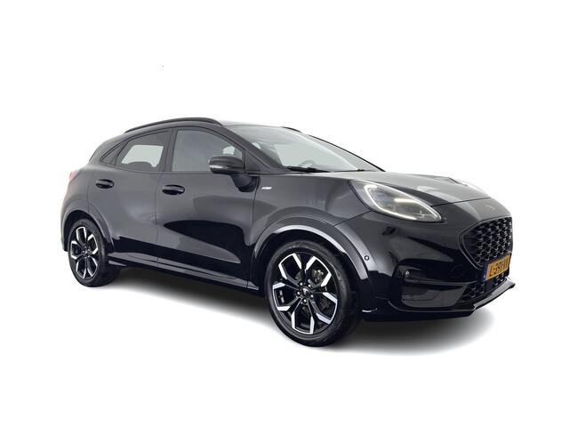 Ford PUMA 1.0 EcoBoost Hybrid ST-Line X (INCL-BTW) *LEATHER-FABRIC | ADAPTIVE-CRUISE | FULL-LED | BANG&OLUSEN | BLIND-SPOT | CAMERA | HEATED-SPORTSEATS | DIGI-COCKPIT | NAVI-FULLMAP | PRIVACY-GLASS | AMBIENT-LIGHT | TOWBAR | 18''A