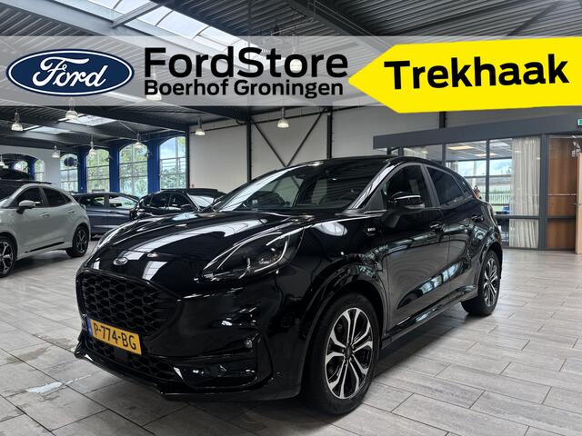 Ford PUMA EcoBoost Hybrid 125 pk ST-Line | Trekhaak | Winter Pack | Camera | 1e eig. | 100% dealer onderh. | 4 seiz. banden