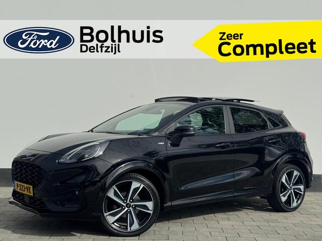 Ford PUMA EcoBoost Hybrid ST-Line X | Trekhaak | Winter Pack | B&O | 19'' | LED | Camera | Panoramadak | Adapt. Cruise | Keyless |