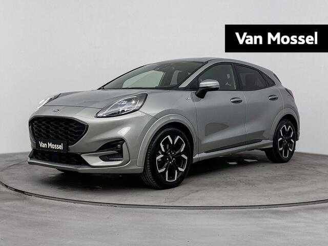 Ford PUMA 1.0 EcoBoost Hybrid 125Pk ST-Line X | Apple Carplay/Android Auto | Navigatie | Virtual Cockpit | Parkeersensoren Achter | LED-Verlichting | 18 Inch Lichtmetalen Velgen | Privacy Glass | Draadloze Smartphonelader |