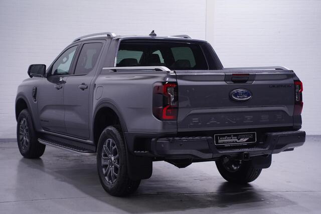 Ford RANGER 3.0 TDCi 240 pk V6 Wildtrack 2-Zits Navi, LED, Elek. Rollcover Laadruimte, 360 Camera, Leder Zwart, Trekhaak 3.500 kg, Nieuw