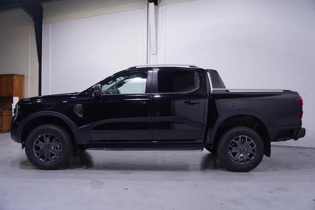 Ford RANGER 2.0 TDCi 205 pk Wildtrack Aut. 2-Zits Navi, LED Leder Zwart, 360 Camera, Adapt. Cruise, 18" LMV, Trekhaak 3.500 kg, Nieuw