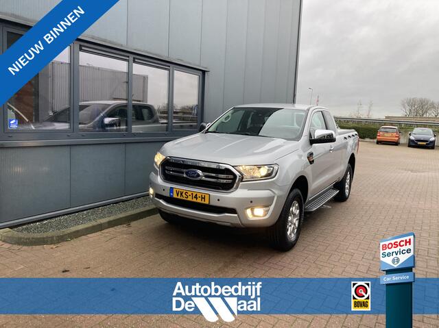 Ford RANGER 2.0 TDCi Euro6 170pk 4WD Automaat XLT Super Cab AIRCO/CRUISE/CARPLAY/PDC/TREKH./VOORRUITVERWARMING