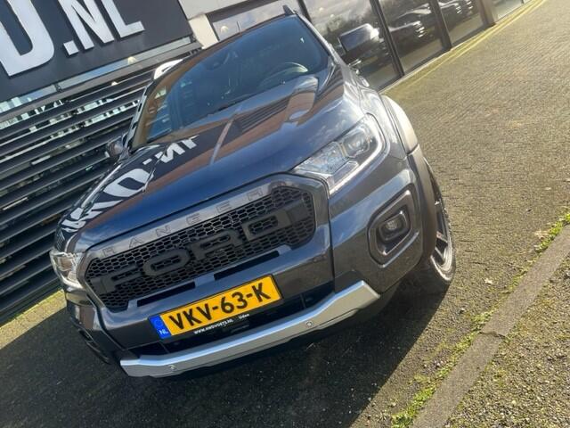 Ford RANGER 2.0 TD 213 PK AUT EURO 6 LEDER NAVI CLIMA CRUISE RAPTOR PACK NAP ¤ 24495 EXCL Auto in zeer goede staat dealer onderhouden , mag 3500 kg trekken , meest luxe uitvoering met hardtop met 3 zijkleppen . afleverpakket naar keuze