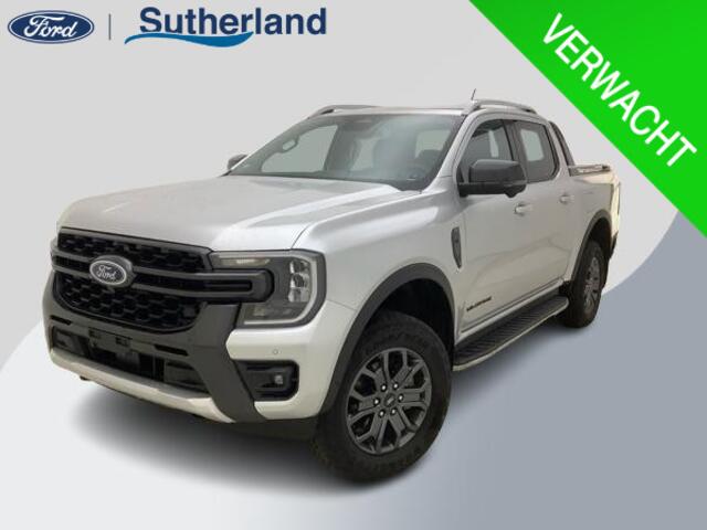 Ford RANGER 3.0 V6 Wildtrak Double Cab EcoBlue 241pk!! | 2-zits| BPM vrij | Rollertop | Trekhaak | Technology Pack | Uniek in Nederland | Verlengde fabrieksgarantie tot 03-2028