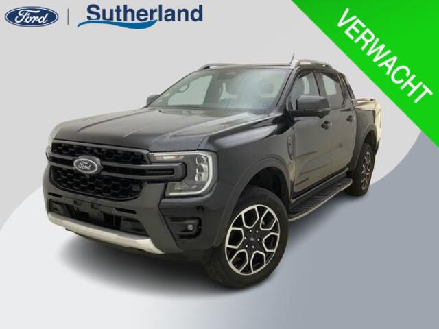 Ford RANGER 3.0 V6 Wildtrak Double Cab EcoBlue 241pk!! | 2-zits| BPM vrij | Rollertop | Trekhaak | Technology Pack | Uniek in Nederland | Verlengde fabrieksgarantie tot 03-2028