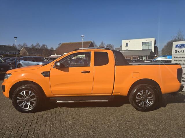 Ford RANGER 2.0 EcoBlue Wildtrak Supercab 213pk Automaat | Adaptive cruise control | Dealer onderhouden | Led balk en flitsers
