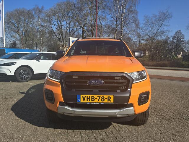 Ford RANGER 2.0 EcoBlue Wildtrak Supercab 213pk Automaat | Adaptive cruise control | Dealer onderhouden | Led balk en flitsers