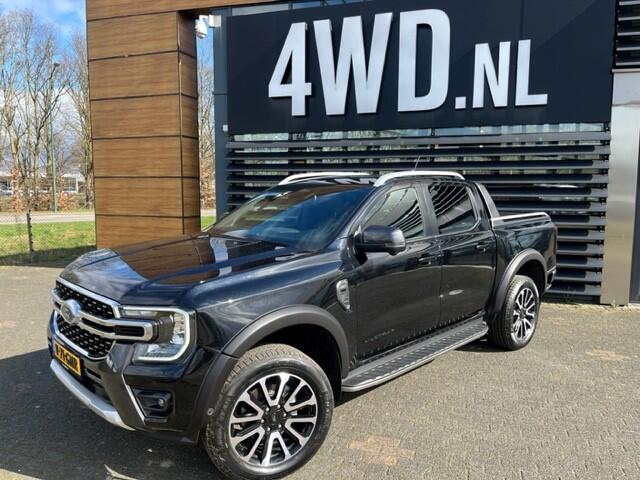 Ford RANGER 3.0 V6 TD AUT 4WD BPM VRIJ ! 2 PERS VAN LEDER NAVI CLIMA CRUISE 20 INCH ¤ 51.900 EXCL FISCAAL ZEER VOORDELIGE FULL OPTIONS PICK UP , MAG 3500 KG TREKKEN BPM VRIJ STELLING VOOR ONDERNEMERS auto schade vrij dealer onderhouden met leder navi addaptive 