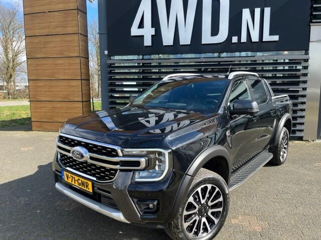 Ford RANGER 3.0 V6 TD AUT 4WD BPM VRIJ ! 2 PERS VAN LEDER NAVI CLIMA CRUISE 20 INCH ¤ 51.900 EXCL FISCAAL ZEER VOORDELIGE FULL OPTIONS PICK UP , MAG 3500 KG TREKKEN BPM VRIJ STELLING VOOR ONDERNEMERS auto schade vrij dealer onderhouden met leder navi addaptive 