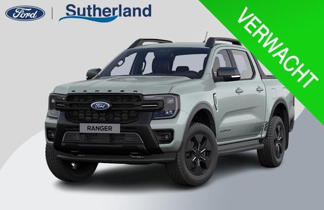 Ford RANGER 2.3 PHEV Stormtrak Double Cab 281pk | 5 persoons! | Technology Pack Plus Trailer | Cargo Area Pack | Power Rollertop | Prijs excl. BTW incl. BPM | laadkabel mode 3 16A