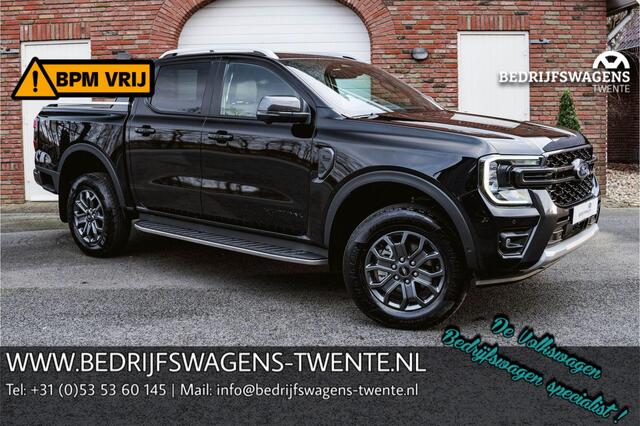 Ford RANGER 2.0 TDCI 205PK Aut. 2-Zits Wildtrak NAVI | LEDER | 360 camera | Adapt. Cruise Control | Apple Carplay | Android Auto |