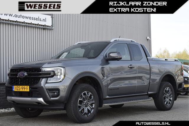 Ford RANGER 2.0 Wildtrak Super Cab EcoBlue Adaptive cruise, 360", Trekhaak, Carplay, Keyless