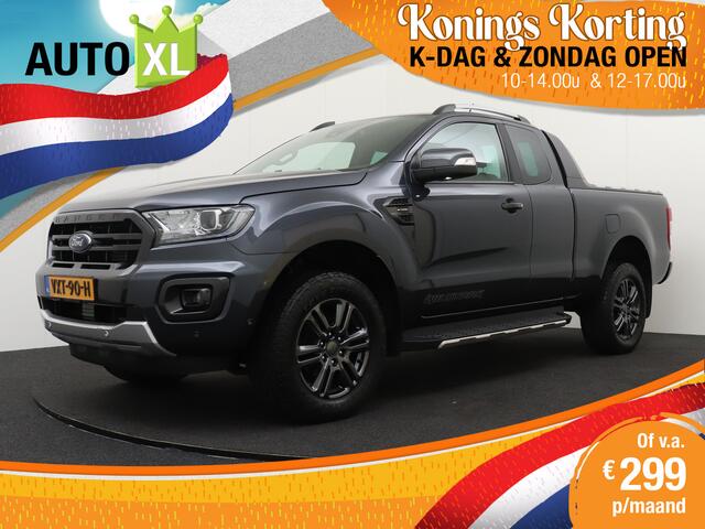 Ford RANGER 2.0 213 PK Auto. Wildtrak Supercab 4WD Adapt. Cruise Rollertop Carplay