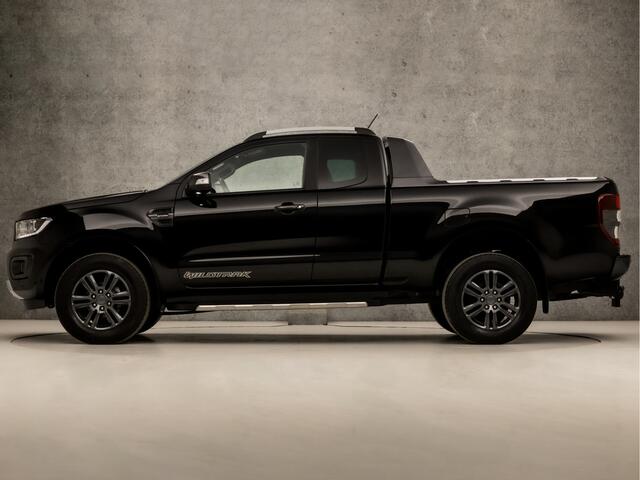 Ford RANGER 2.0 EcoBlue Wildtrak Supercab 213Pk Automaat (APPLE CARPLAY, GROOT NAVI, CAMERA, LEDER, TREEPLANKEN, TREKHAAK, ZWART HEMEL, STOELVERWARMING, KEYLESS, NIEUWSTAAT)