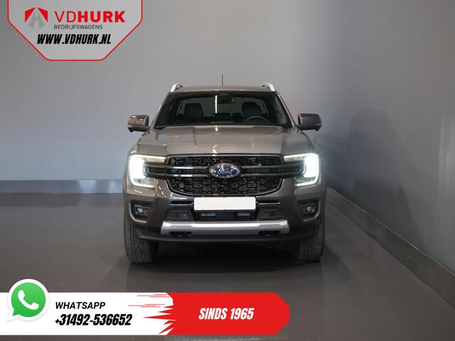 Ford RANGER Wildtrak 2.3 PHEV Double Cab 4x4/ B&O/ Tech-Pack/ Adapt.Cruise/ 3.5t Trekverm./ 360 Camera/ Leder/ Alarm/ Navi/ Carplay/ Trekhaak