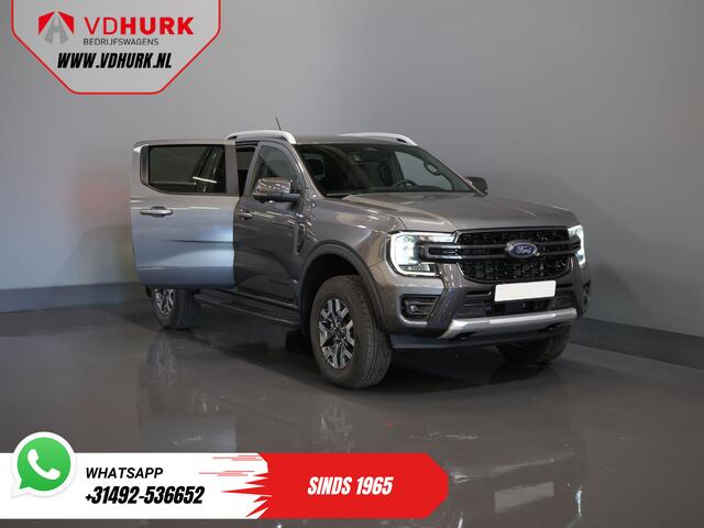 Ford RANGER Wildtrak 2.3 PHEV Double Cab 4x4/ B&O/ Tech-Pack/ Adapt.Cruise/ 3.5t Trekverm./ 360 Camera/ Leder/ Alarm/ Navi/ Carplay/ Trekhaak