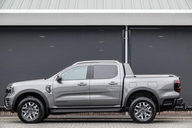 Ford RANGER Wildtrak 2.3PHEV 280Pk Aut. | Plug In Hybride | Double Cab | 5-Persoons | 3.500Kg trekgewicht | Trekhaak | Elek. Rollertop | 18'' | Carbonized Grey