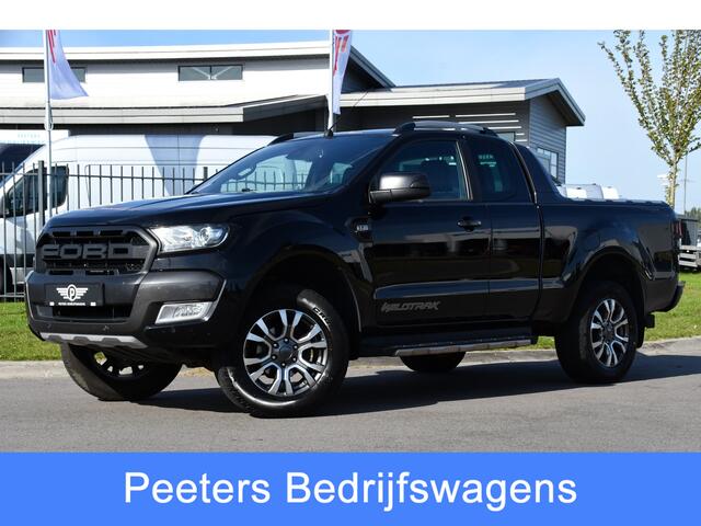 Ford RANGER 3.2 TDCi Wildtrak Supercab Camera, Adaptieve Cruise, 3500kg Trekhaak, Carplay, Automaat, 4x4, Multimedia, Uniek!