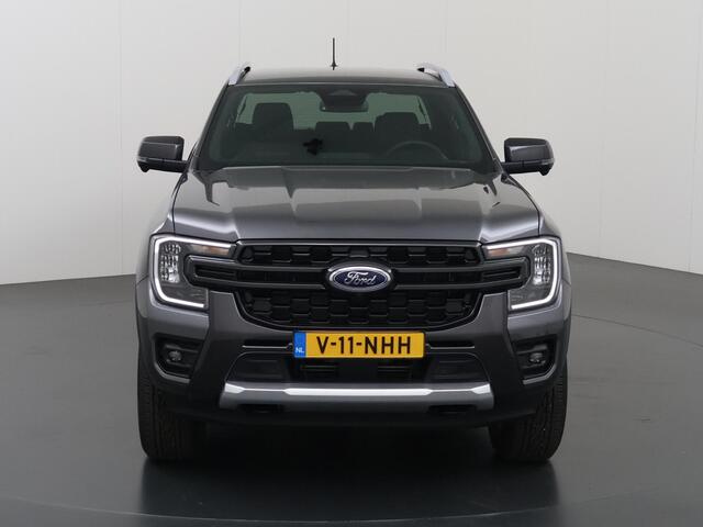 Ford RANGER WILDTRAK | DOUBLE CAB | 2.5 PHEV | HYBRID | 5-ZITS | 360 CAMERA | 3500 KG TREKHAAK AFNEEMBAAR | ADAPTIVE CRUISE | BLIND-SPOT | STOELVERWARMING | LEDER | LED | PLUG IN HYBRIDE | METALLIC