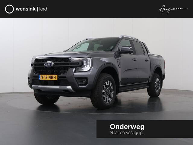 Ford RANGER WILDTRAK | DOUBLE CAB | 2.5 PHEV | HYBRID 5-ZITS | 360 CAMERA | 3500 KG TREKHAAK AFNEEMBAAR | ADAPTIVE CRUISE | BLIND-SPOT | STOELVERWARMING | LEDER | LED | PLUG IN HYBRIDE | METALLIC
