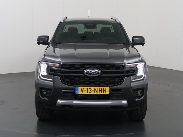 Ford RANGER WILDTRAK | DOUBLE CAB | 2.5 PHEV | HYBRID 5-ZITS | 360 CAMERA | 3500 KG TREKHAAK AFNEEMBAAR | ADAPTIVE CRUISE | BLIND-SPOT | STOELVERWARMING | LEDER | LED | PLUG IN HYBRIDE | METALLIC