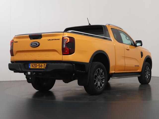 Ford RANGER 2.0 BI-TURBO 4WD | 204 PK | SUPER CAB | WILDRAK | ADAPTIVE CRUISE CONTROL | 2-ZITS | 360 GRADEN CAMERA | CLIMATE CONTROL | APPLE CARPLAY / ANDROID AUTO | STOEL / STUURVERWARMING | 3500 KG TREKHAAK | BLIND SPOT | LANE-ASSIST