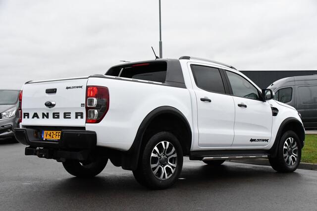 Ford RANGER 2.0 EcoBlue Wildtrak Supercab Adaptieve Cruise, Camera, Carplay, 3500kg Trekhaak, 213pk, Automaat Multimedia, Stoelverwarming, Leder, uniek!