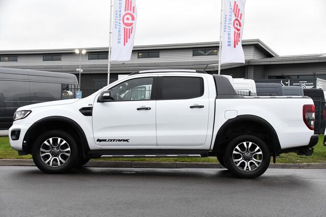 Ford RANGER 2.0 EcoBlue Wildtrak Supercab Adaptieve Cruise, Camera, Carplay, 3500kg Trekhaak, 213pk, Automaat Multimedia, Stoelverwarming, Leder, uniek!