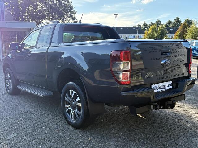 Ford RANGER 2.0 EcoBlue Wildtrak Supercab 213pk Automaat | Trekhaak | Adaptieve Cruise | 3.500kg Trekgewicht | Achteruitrijcamera | Rollertop | Dealer onderhouden