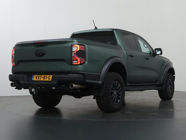 Ford RANGER 3.0 Ecoboost | Aut. | Double Cab | Raptor | 2-zits | WRAP DARK GREEN MET. | LEDEREN BEKLKEDING | RAPTOR | 360° CAMERA | TREKHAAK | ADAPTIVE CRUISE CONTROL | APPLE CARPLAY | LED KOPLAMPEN |