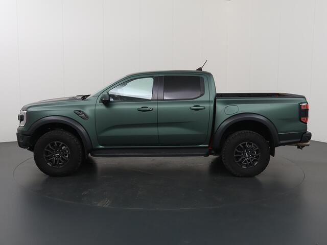 Ford RANGER 3.0 Ecoboost | Aut. | Double Cab | Raptor | 2-zits | WRAP DARK GREEN MET. | LEDEREN BEKLKEDING | RAPTOR | 360° CAMERA | TREKHAAK | ADAPTIVE CRUISE CONTROL | APPLE CARPLAY | LED KOPLAMPEN |
