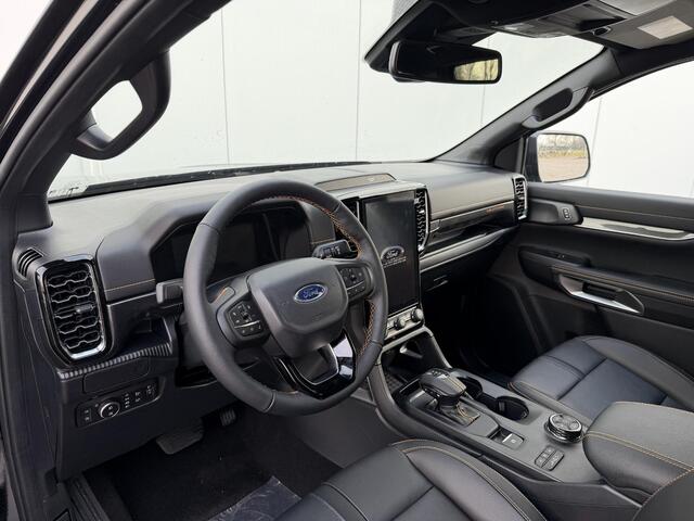 Ford RANGER Wildtrak Double Cab PHEV | DIRECT LEVERBAAR | 278PK | Trekhaak | Blis | 12" Infotainment scherm met SYNC 4 | Elektrisch 8-weg verstelbare en verwarmbare stoelen | 18" Lichtmetalen velgen