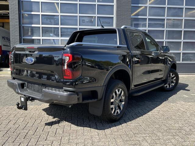 Ford RANGER Wildtrak Double Cab 2.3 PHEV 279pk! 5-pers, 3500kg Trekgewicht, Vol-Leer, Elek. rollertop, Adapt. Cruise control, Direct leverbaar, 0,99% Fin Lease!