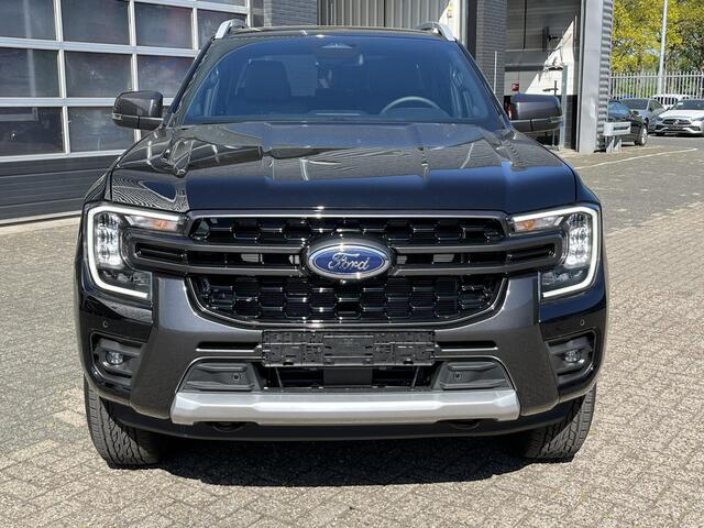 Ford RANGER Wildtrak Double Cab 2.3 PHEV 279pk! 5-pers, 3500kg Trekgewicht, Vol-Leer, Elek. rollertop, Adapt. Cruise control, Direct leverbaar, 0,99% Fin Lease!