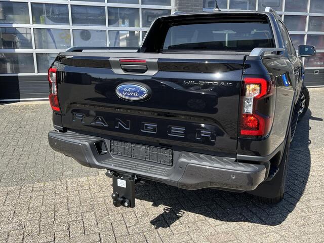 Ford RANGER Wildtrak Double Cab 2.3 PHEV 279pk! 5-pers, 3500kg Trekgewicht, Vol-Leer, Elek. rollertop, Adapt. Cruise control, Direct leverbaar, 0,99% Fin Lease!