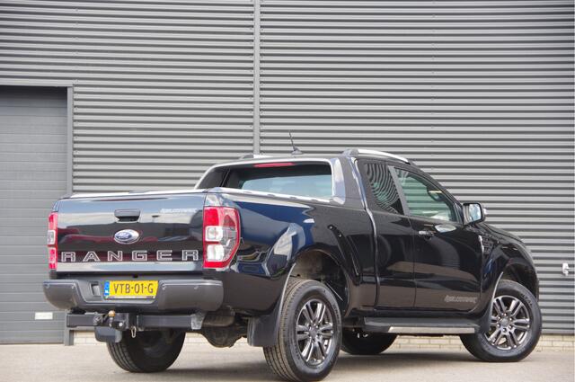 Ford RANGER 2.0 EcoBlue Wildtrak Supercab 4X4 213PK AUT. 3.5T TREKHAAK, ADAPT. CRUISE, LED, NAVI, CAMERA, CLIMA, STOELVERWARMING, NL AUTO, NAP