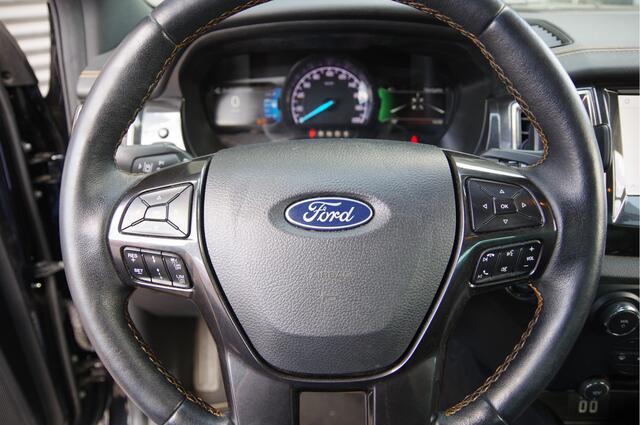 Ford RANGER 2.0 EcoBlue Wildtrak Supercab 4X4 213PK AUT. 3.5T TREKHAAK, ADAPT. CRUISE, LED, NAVI, CAMERA, CLIMA, STOELVERWARMING, NL AUTO, NAP