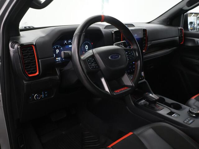 Ford RANGER 3.0 | 6-CYLINDER | 2-ZITS | RAPTOR | LEDEREN BEKLKEDING | 360° CAMERA | TREKHAAK | ADAPTIVE CRUISE CONTROL | APPLE CARPLAY | LED KOPLAMPEN | R MODUS |