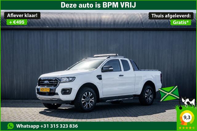 Ford RANGER 2.0 EcoBlue 4x4 | Wildtrak | 213PK | 1e Eigenaar | Camera | Cruise | 3.5T Trekgewicht | Automaat | Euro 6