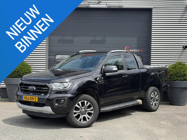 Ford RANGER 2.0 EcoBlue Wildtrak Supercab | Trekhaak | Camera | Navigatie | DAB | Stoelverwarming | Lederen Bekleding |