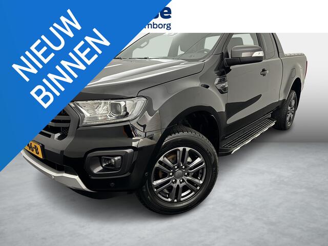 Ford RANGER 2.0 EcoBlue Wildtrak Supercab met o.a. een Achteruitrijcamera, Parkeersensoren voor en achter, Adaptieve Cruise Control en een Trekhaak