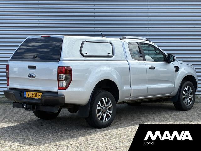 Ford RANGER 2.0 EcoBlue Wildtrak Supercab Automaat Camera Cruise Trekhaak Huif Carplay