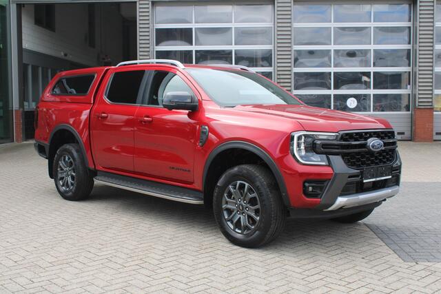 Ford RANGER 2.0 Double Cab EcoBlue Wildtrak | BELLEN VOOR BEZICHTIGING | Adaptieve cruisecontrol | Aeroklas Hardtop | Stoelverwarming | Trekhaak