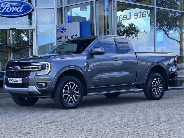 Ford RANGER 2.0 Super Cab EcoBlue Limited Automaat 205pk | Trekhaak | 360 graden | Rollertop | Stoelverwarming
