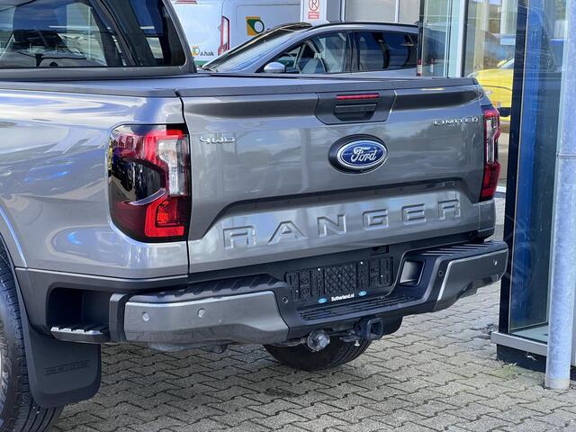 Ford RANGER 2.0 Super Cab EcoBlue Limited Automaat 205pk | Trekhaak | 360 graden | Rollertop | Stoelverwarming