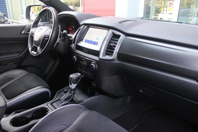 Ford RANGER RAPTOR 2.0 214PK AUTOMAAT | 2500KG TREKGEWICHT | TREKHAAK | "DYNO GREY" LICHTMETALEN VELGEN | 8-WEG ELEKTRISCH VERSTELBARE VOORSTOELEN | ALL TERRAIN BANDEN | FORD PERFORMANCE OPHANGING | ZWARTE SPIEGELKAPPEN | ZWARTE SIDE STEPS MET RAPTOR LOGO | SPECIAAL PERFORMANCE CHASSIS | ZWARTE FORD RAPTOR GRILLE | UNIEK RAPTOR LEDEREN STUURWIEL | SYNC3 MET DAB+ RADIO | SPECIALE RAPTOR TUSSENWAND | 3.73 OVERBRENGING | ZONDER START/STOP | PARKEERSENSOREN ACHTER | ACTIVE NOISE CANCELLING | 620KG LAADVERMOGEN | APPLE CARPLAY/ANDROID AUTO | NAVIGATIE | WINTERPACK (STOEL/VOORRUIT VERWARMING) | CRUISE CONTROL | ACHTERUITRIJ CAMERA | INCL. ACHTERBANK/RUITEN/HEMELBEKLEDING LOS BIJGELEVERD |