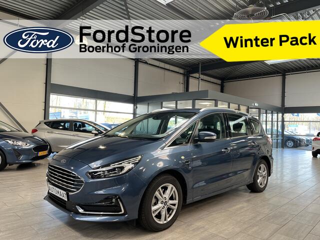 Ford S-MAX 2.5 HYBRID Titanium 7p. 190pk | Adaptieve Cruise | 7zits | 1.560 trekgewicht | Sync 3 Navi | Achteruitrijcamera